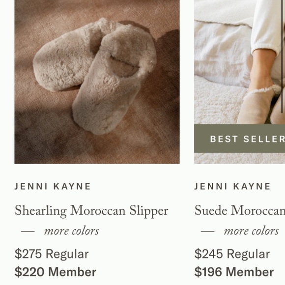Jenni Kayne slippers made in turkey worn once - Picture 4 of 4